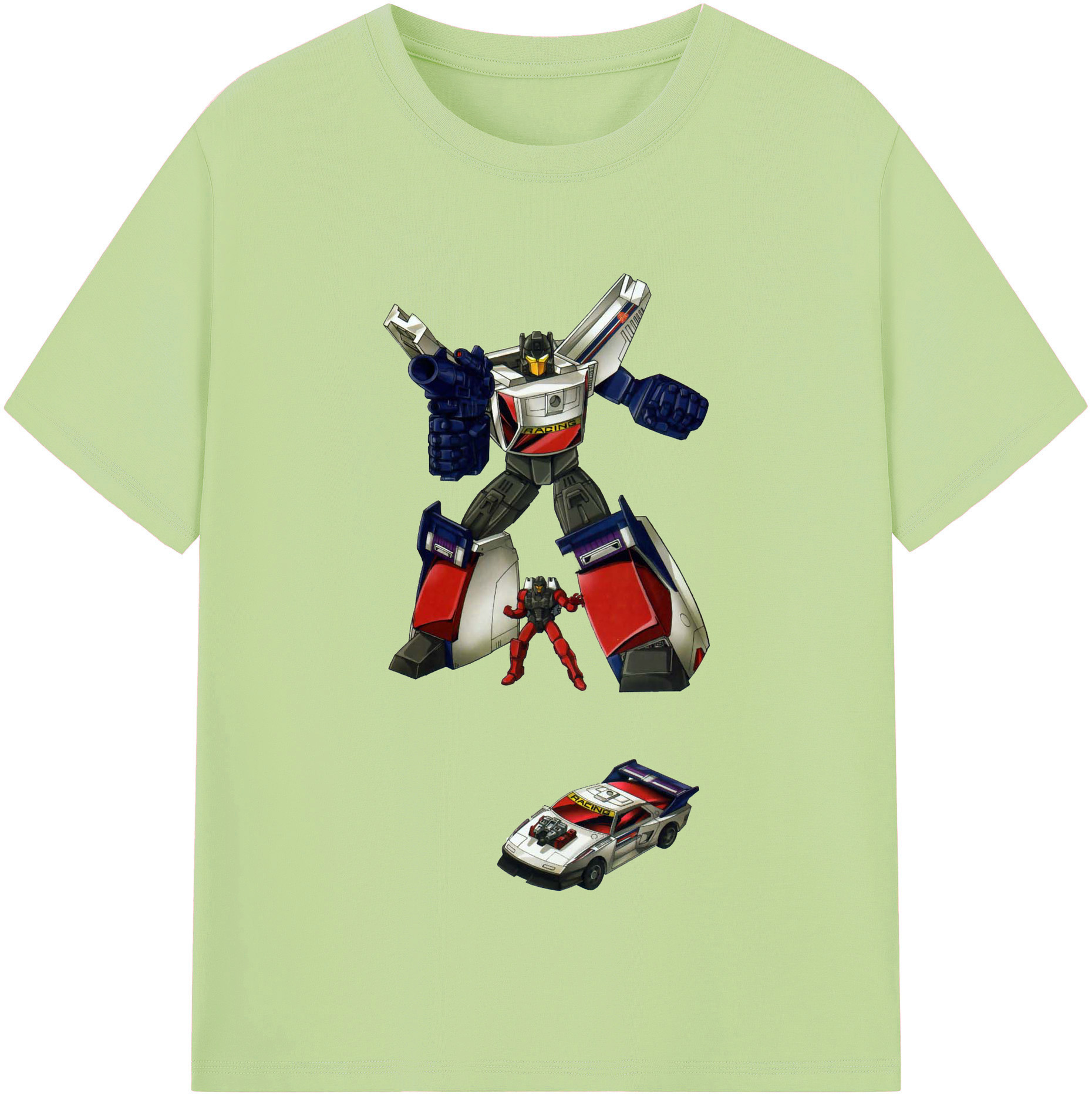 （画像用）  綿100％半袖Tシャツ（フロントプリント）